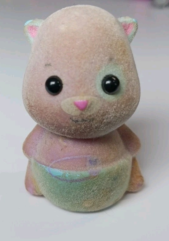 Cepia LLC Zhu Zhu Babies 2010 Hamster Toy Figure Pastel Plush Vintage