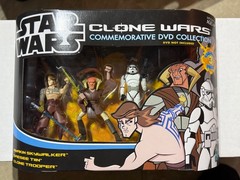 Star Wars Clone Wars Cartoon Network Commemorative DVD Collection Hasbro