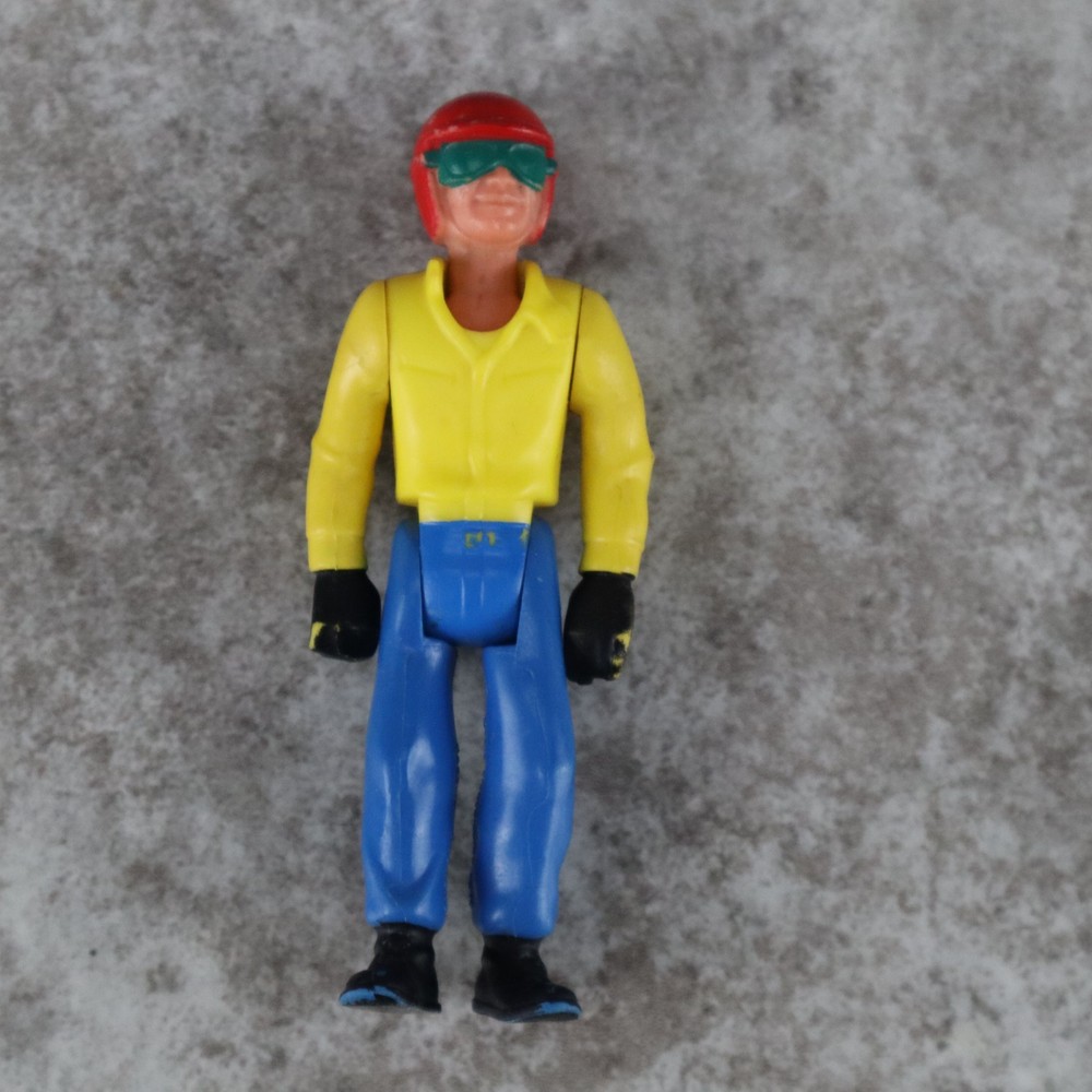 VTG Adventure People Fisher Price action figure toy 1976 stuntman motorcycle
