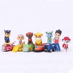 Paw Patrol Set of 12 Different PVC Cake Toppers Mini Figures Set 2