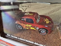 New RS Team Lightning McQueen Special Edition Target Exclusive In Display Case