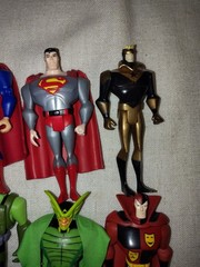 Huge Action Figure Lot of 15 DC Universe Justice League Unlimited 4″ Blue Beetle
