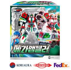 Metal Cardbot MEGA AMBULER Rescue Robot Adult Collectible Action Figure SAMG