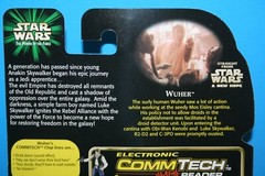 STAR WARS 1999 POTF MINT ON CARD WUHER BARTEN DETECTOR UNIT FIGURE WEAPON HASBRO