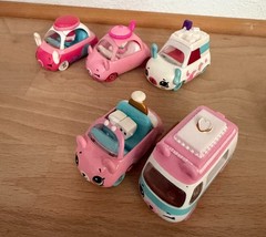 Shopkins Cutie Cars Tea Brake Collection Wedding and Italian LOT of 8