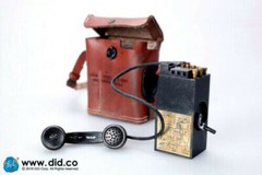 DID WWII US Bryan Military Police telephone n pouch 1/6 scale toys radio MP bag