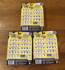 LOT OF 3 Despicable Me Mineez New in Package Minions Illumination (M3)