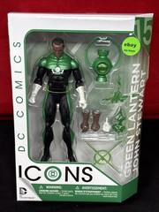 Green Lantern John Stewart DC Icons Collectibles #15 Comic Action Figure New