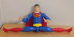 Mattel DC Comics Superman Action Figure w/ Cloth Cape Plastic/Fabric 2016