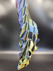 3D Printed Extended Scull Fidget Toy