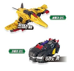 Miniforce Super Dino Power TYRANNO LIGHTNING Transformer Car PTERA AIR Robot