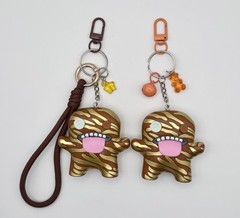 Fuggler Funny Ugly Monster Gold Edition Custom Keychain