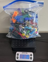 Vintage 90’s Toy Biz X-Men Marvel Action Figure Accessories & Parts 2.2 LB Lot!