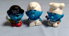 Jakks 2013 Smurfs Micro Village Garden, Water, Treasure, 19 Tiles & 10 Smurfs