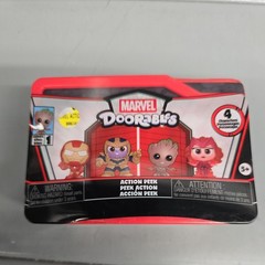 Marvel Doorables Action Peek, 1.5 Inch Collectible Toy, 1 Blind Box