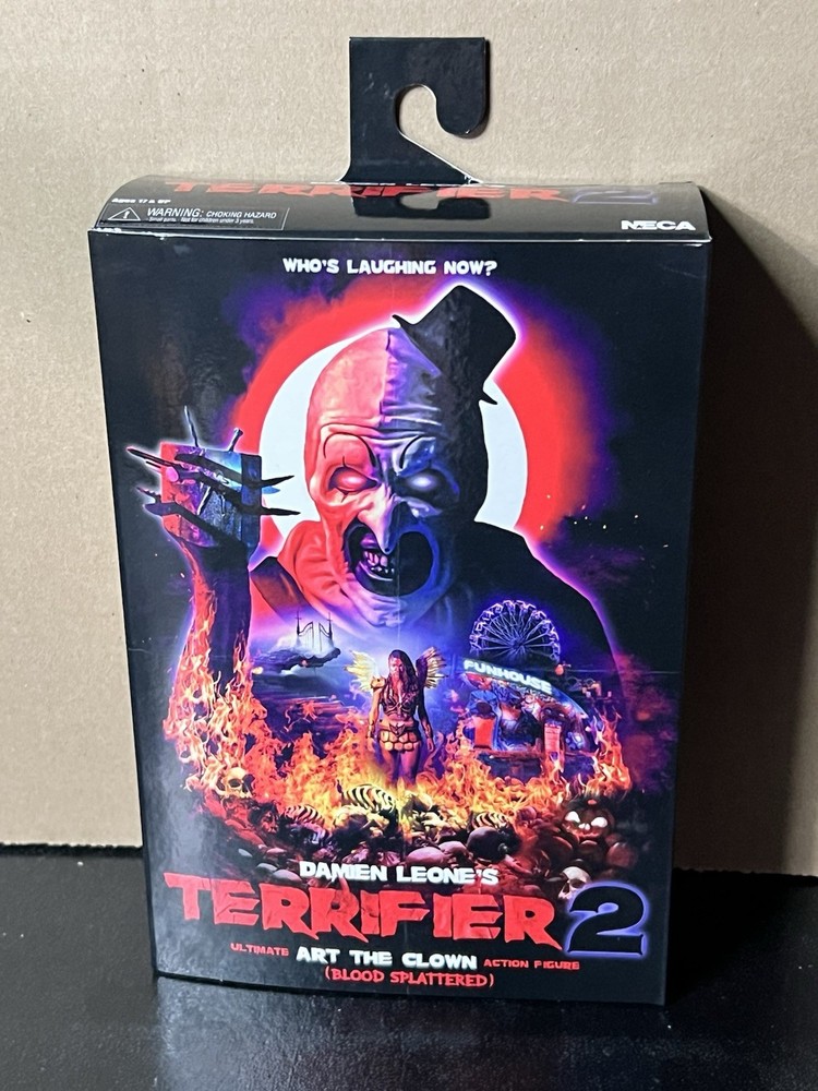 NECA Terrifier 2 (Blood Splattered) ART THE CLOWN Ultimate Action Figure 2026