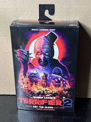 NECA Terrifier 2 (Blood Splattered) ART THE CLOWN Ultimate Action Figure 2026