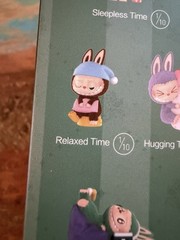Authentic POP MART Labubu The Monsters 1:00 AM Series “RELAXED TIME”