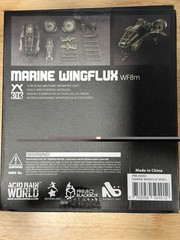 Project BlackBox Toys Alliance Acid Rain World: WF8m Marine Wingflux 1/18 Scale