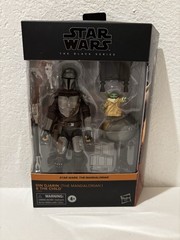 Star Wars Black Series The Mandalorian Din Djarin and The Child (Grogu) LOT A
