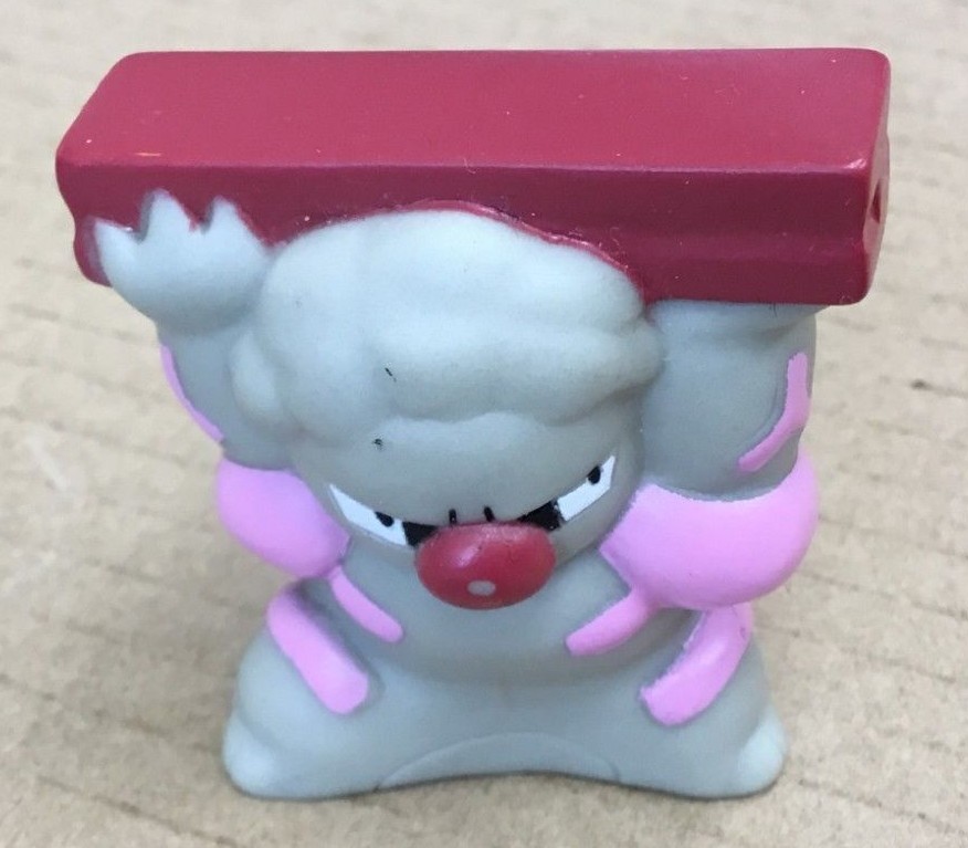 2011 Pokemon Finger Puppet Gurdurr Figure Gotta Catch Them All Nintendo Bandai