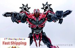 New BOX Unique Toys UT R-09 Red Destroyer AUTOBOT TRANSFORMER MOVIE ALLOY 9″ USA