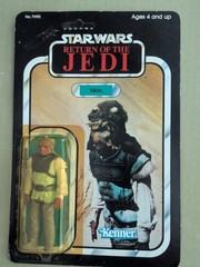 Vintage Star Wars Carded 1984 RotJ Nikto Kenner Figure Jabba’s Henchman