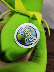 Vintage Kermit the Frog Nanco Plush Posable Bendable Muppets Jim Henson 16″ Long