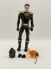 Lightning Collection: Power Rangers Dino Thunder BLACK Ranger TOMMY 6” Figure