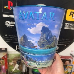 Avatar The Way Of Water Movie Theater Popcorn Bucket Embossed Tin Bucket Collect
