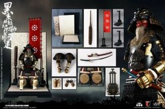 COOMODEL SE074 Japanese Samurai METAL BLACK LION ARMOR 1/6 LEGENDARY VER figure