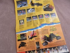 GI JOE COBRA 1987 Foldout ADVERTISING BROCHURE HASBRO Products Battle Force 2000