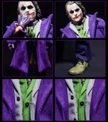 1/6 Heath Ledger Batman:The Dark Knight Joker 30CM Action Figure Model Toy Gift