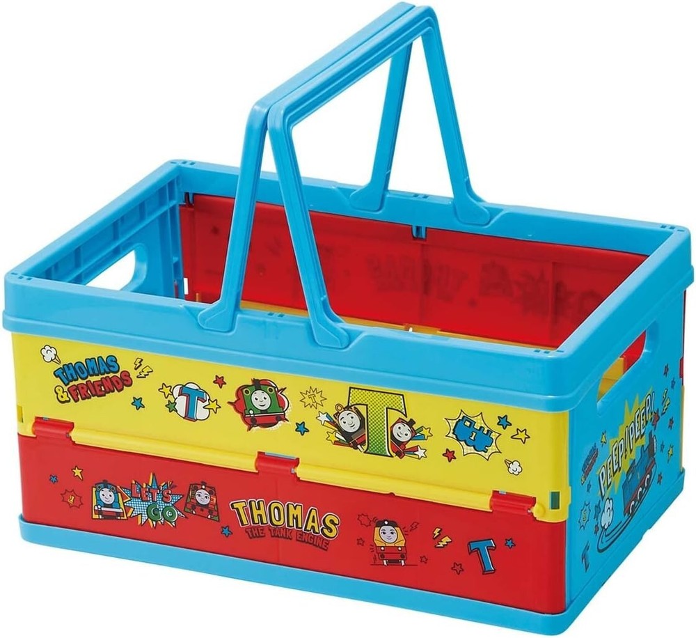 Thomas the Tank Engine Folding Storage Box Toy Box Stacking Basket 38x25x19.5cm
