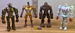 Real Steel and Bigfoot Toy, Collection of 4 -GDJ-P-1060