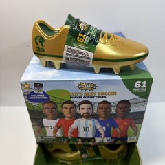 Supergoal World’s Best Soccer World Cup Mini Gold Cleat Retail Display 12 Pieces
