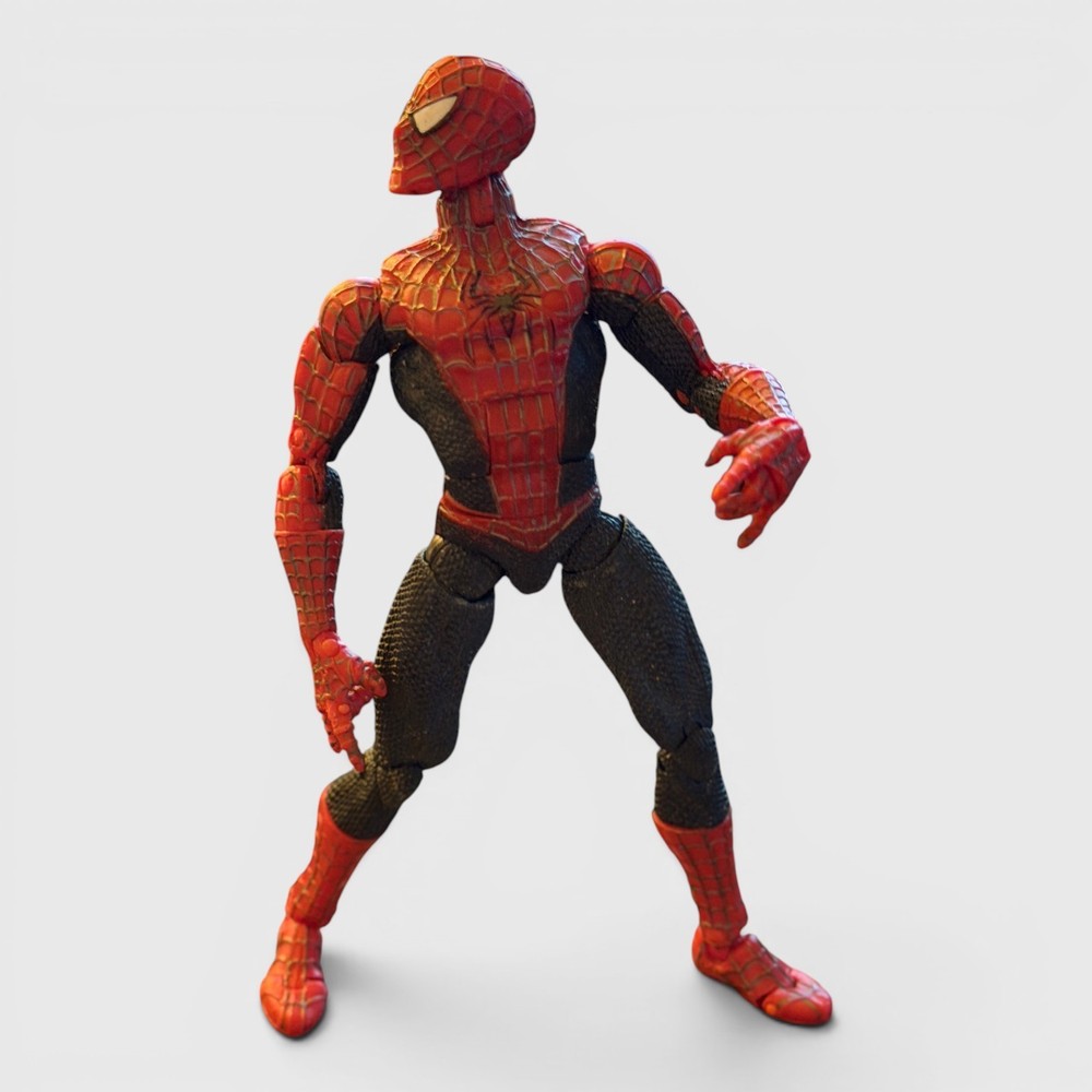 Spider-Man 2 ToyBiz Tobey McGuire Super-Poseable 6” Action Figure 2003 Loose