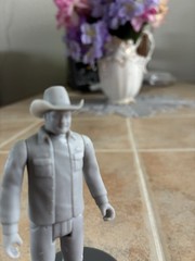 Star Wars Custom Dave Filoni action fig modeled real face clone wars cartoon