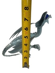 1996 Mattel Blue Eyes White Dragon Yu-Gi-Oh Kazuki Takahashi Toy Vintage 8″