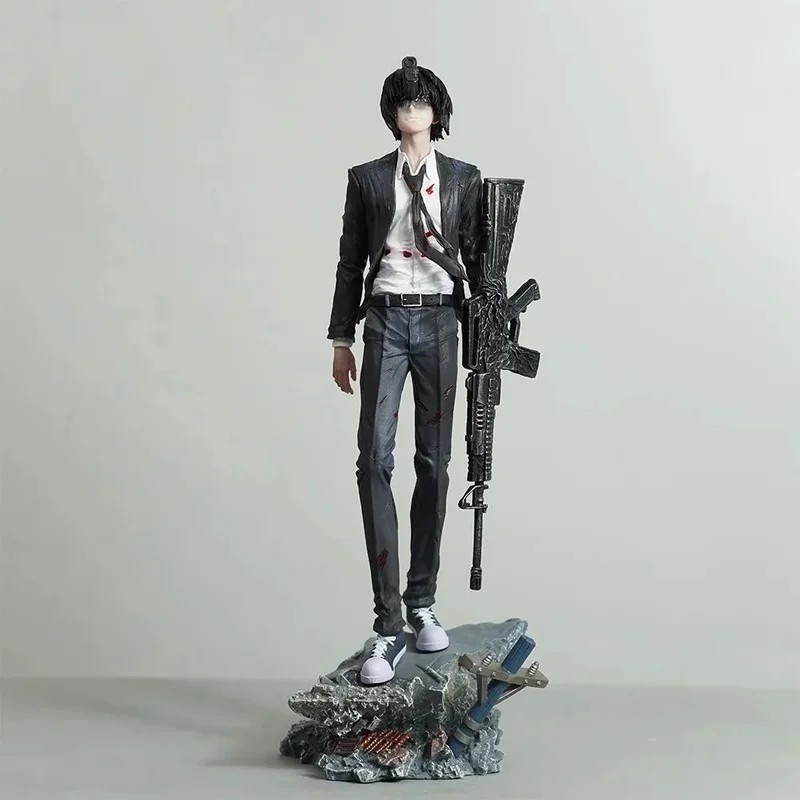 33CM Chainsaw Man Hayakawa Aki Statue GK Figure Anime Model Collectibles Gift