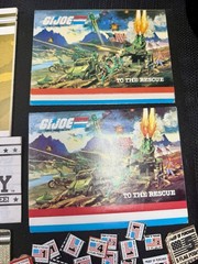 1982 The Legend of G.I. GI Joe Catalog v1 Straight Arm Figures Vintage ARAH Lot