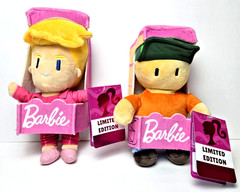 S/2 Barbie Stumble Guys Plush Buddies 8″ Limited Edition Mattel 2024 NWT