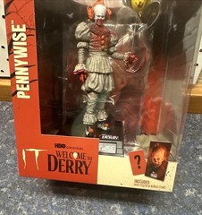 Pennywise Bloody (IT: Welcome to Derry) 6″ Posed Figure McFarlane Toys In Hand