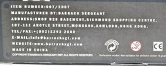 PMC Barrack Sargent 1/6- Machine Gunner Fanatics Expo Exclusive 2007 007/300 CIB