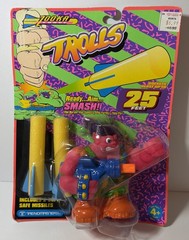 Vintage Trendmasters Zooka Force Trolls Red Troll Figure Purple Hair 90s Rare