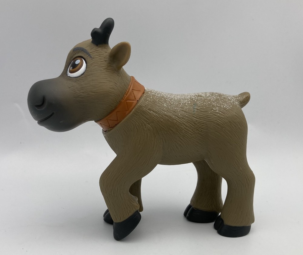 Disney Animators Petite BABY SVEN REINDEER Glitter Snow Figure
