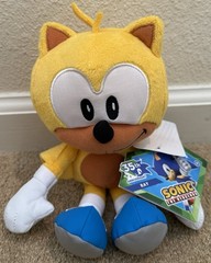 Jakks Sonic The Hedgehog 35th Anniversary Ray The Flying Squirrel 9″ Plush NWT