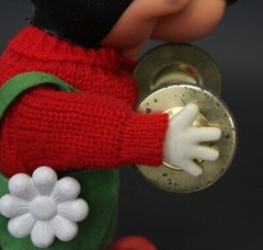 1970s Disney MICKEY MOUSE Mechanical & Musical Toy 28 x 12cm (11″ x 4.75″) Spain