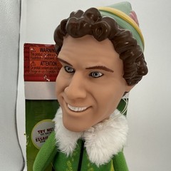Jakks Pacific Buddy The Elf Plush Talking Toy Says 15 Movie Phrases 12″ tall