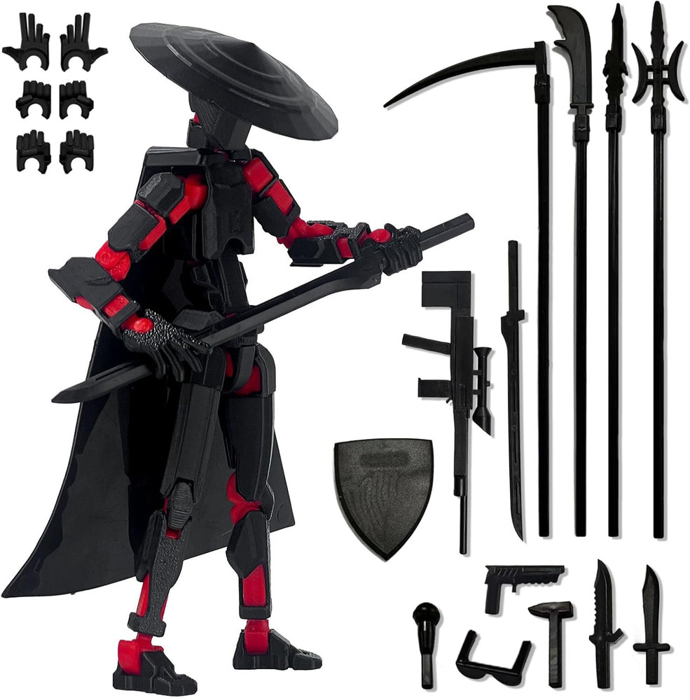 Already Assembled T13 Action Figure Accessories,Dummy 13 T13 Multi-Jointed Movab
